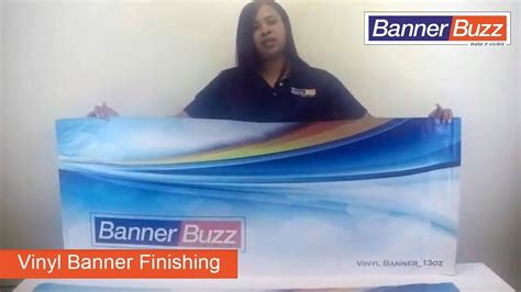 Vinyl Banner Finishing Options Youtube