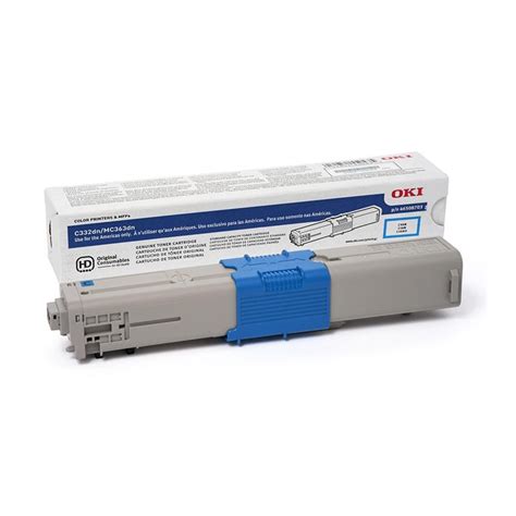 OKI C332 MC363 Cyan Original Toner Cartridge In Qatar