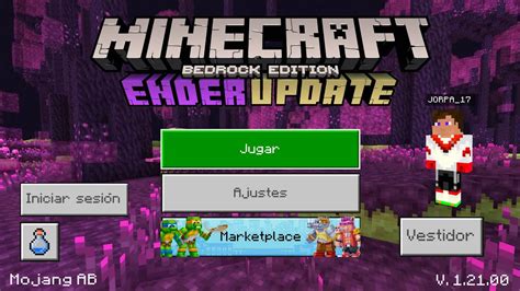 YA SALIO NUEVA ACTUALIZACION DE MINECRAFT PE 1 21 BEDROCK END UPDATE