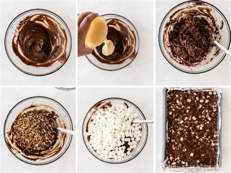 Easy Rocky Road Bars No Bake Recipe Crazy For Crust