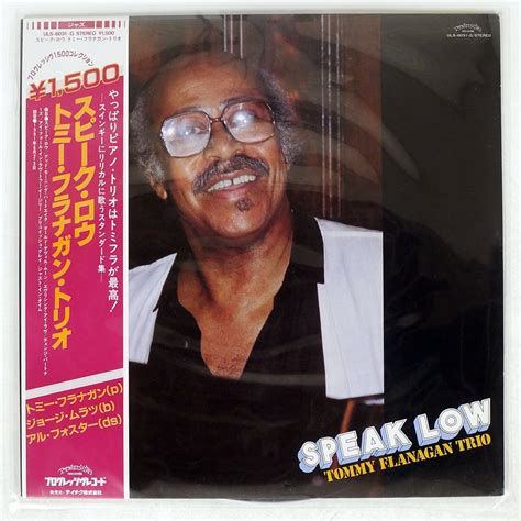 Yahoo オークション TOMMY FLANAGAN TRIO SPEAK LOW PROGRESSIVE ULS