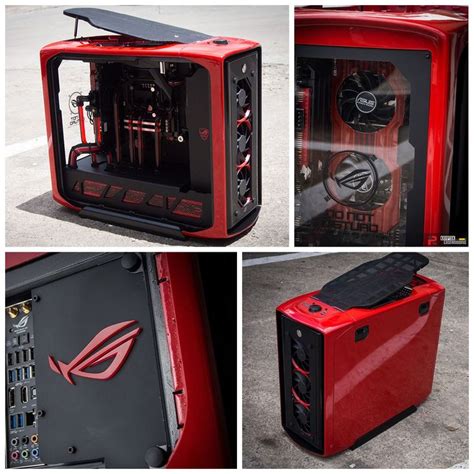 Named Rouge Kryptek Pc Casemodz Displays This Cool Rig With His