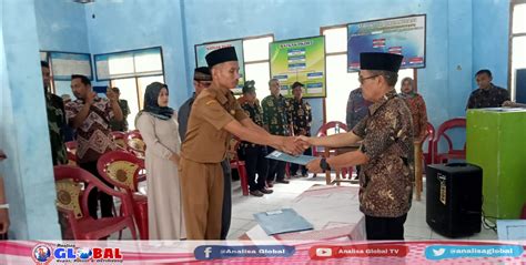 Kepala Desa Margajaya Kecamatan Pamarican Lantik Dan Ambil Sumpah