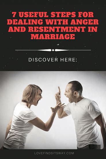 7 Useful Steps For Dealing With Anger And Resentment In Marriage