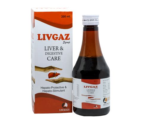 Ayurvedic Liver Tonic Livgaz Syrup At Rs 95 Bottle Herbal Liver