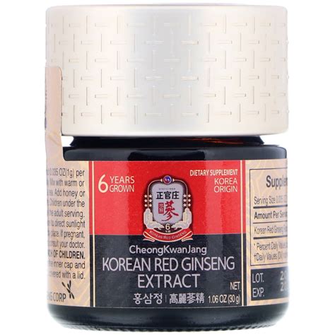 Cheong Kwan Jang Korean Red Ginseng Extract Oz G