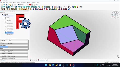 How To Create A 3d Datum Plane In FreeCad Freecadtutorial Freecad