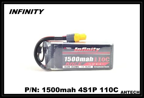 1pcs Infinity Rechargeable Lipo Battery 14 8v 1500mah 110 4s1p Race