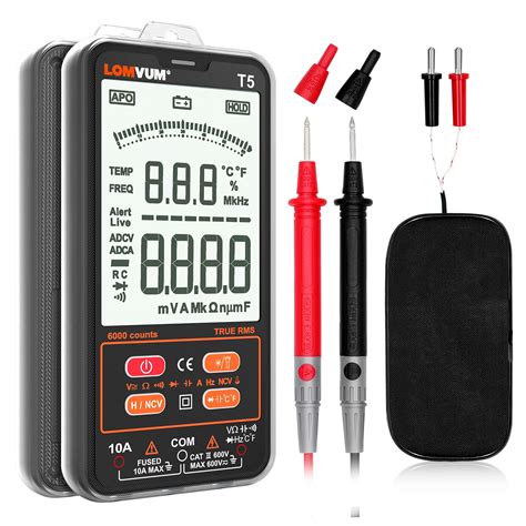 Buy Lomvum Digital Multimeter Counts Trms Auto Ranging Portable