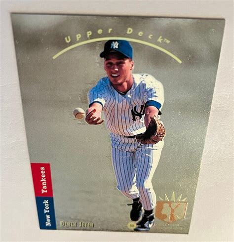 Upper Deck Sp Derek Jeter Foil Rookie Rc Ny Yankees Premier