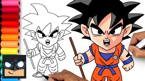 How To Draw Goku Dragon Ball Z Youtube