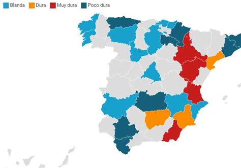 El Mapa Que Te Sorprender Las Ciudades De Espa A Con Mejor Agua Del Grifo