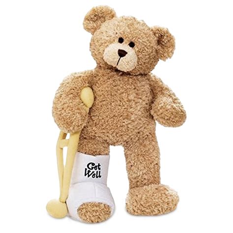 Buy D Break A Leg Jr Broken Leg Bear Get Well Soon Teddy Bear With A