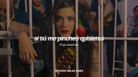 Mon Laferte Si T Me Quisieras Letra Lyrics Video Oficial