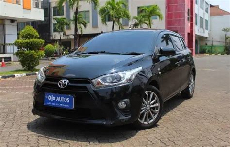 OLXmobbi Toyota Yaris 1 5 G Bensin AT 2017 Hitam AFT Mobil Bekas