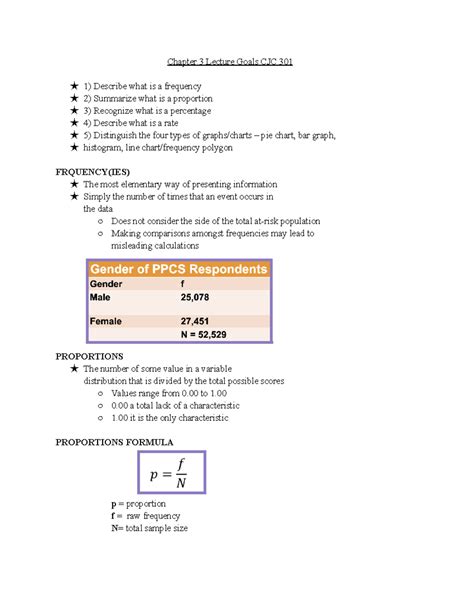 CJC 301 Chapter 3 Lecture Goals Dr. Vito Ball State - Chapter 3 Lecture