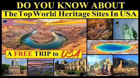 Unesco World Heritage Sites Usa Map