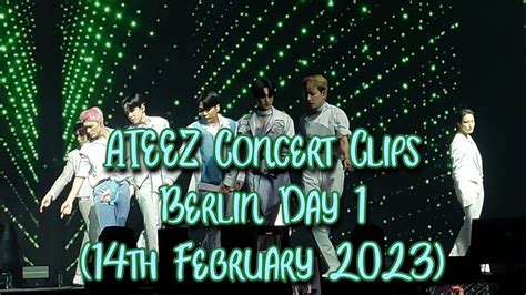 Ateez The Fellowship Break The Wall Concert Clips Berlin Day 1 Youtube