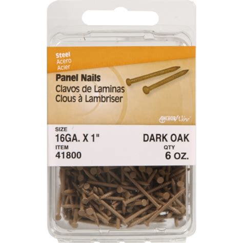 Dark Oak Panel Nails Panel Nails Nails Construction Fastener