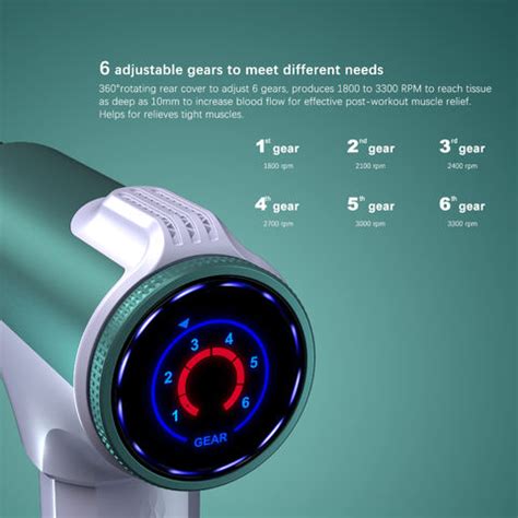 China M Rechargeable Battery Cordless Deep Muscle Tissue Vibration