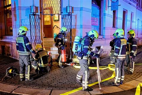 Feuerwehr Im Einsatz Brand Im Chemnitzer Gablenz Eck