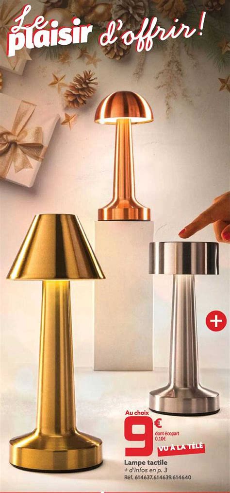 Promo Lampe Tactile Chez GiFi ICatalogue Fr