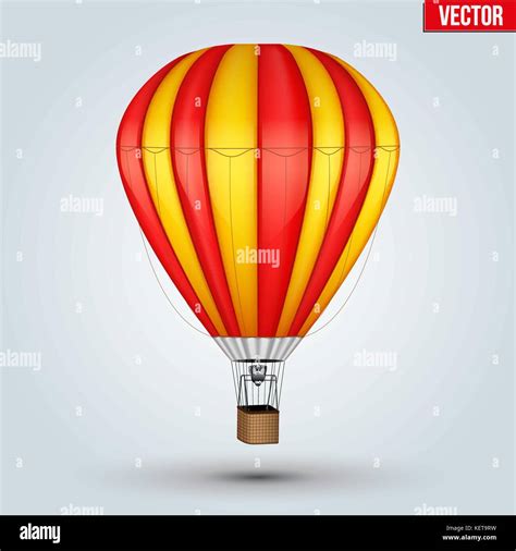 El Color Del Globo De Aire Caliente Imagen Vector De Stock Alamy