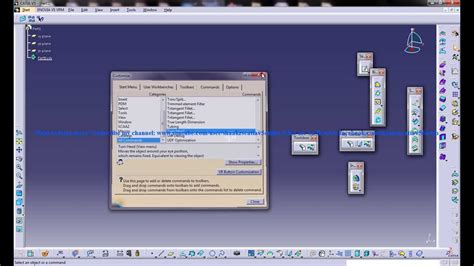 Catia V Powerful Tricks How To Custom Create A New Toolbar With