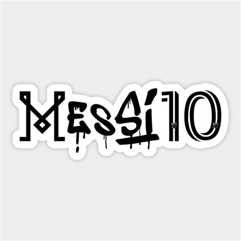 Messi Inter Miami Messi Inter Miami Sticker TeePublic