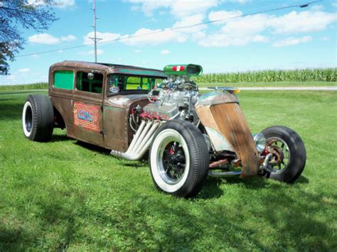 Model A Hot Rod Rat Rod Blown Bbc Over The Top Build Full Roll