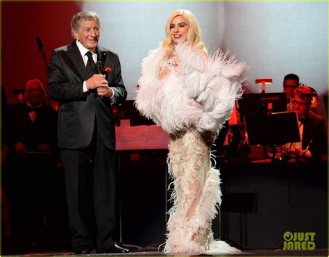 Lady Gaga & Tony Bennett Celebrate 'Cheek To Cheek' Grammys Win at The ...