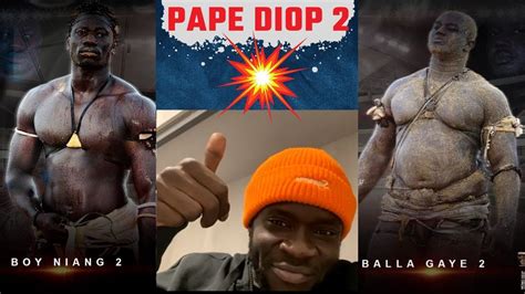 Explosif Pape Diop Wahna Chute Combat Balla Gaye Vs Boy Niang