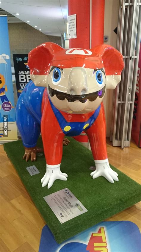 Koala Mario WTF 9GAG