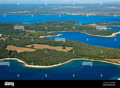 Aerial View Of Bay Stock Photo Alamy