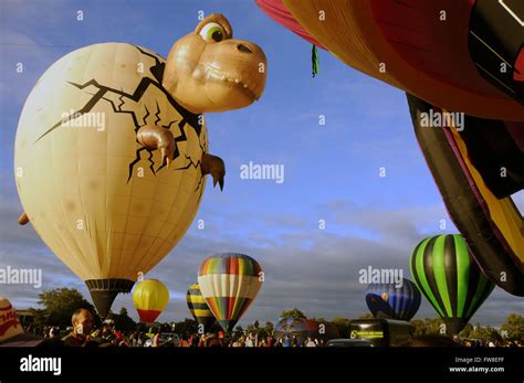 Auckland New Zealand 20th Mar 2016 Hot Air Balloon Baby Dino Is