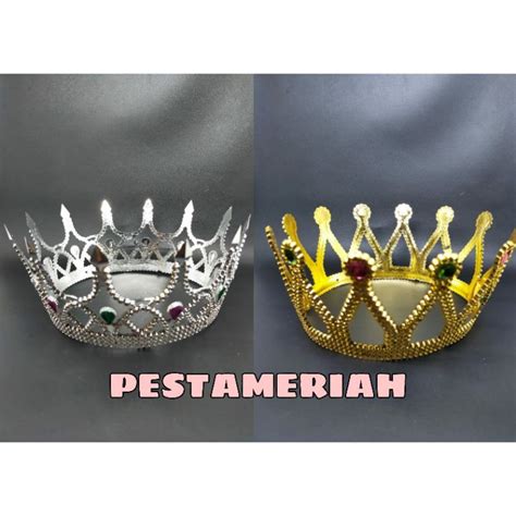 Jual MAHKOTA RAJA DAN RATU PREMIUM CROWN KING AND QUEEN MAHKOTA