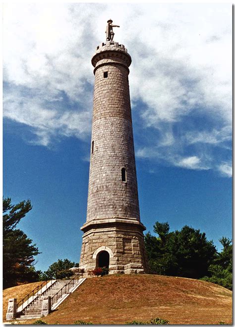 Myles Standish Monument In Duxbury Massachusetts Usa Sc Flickr