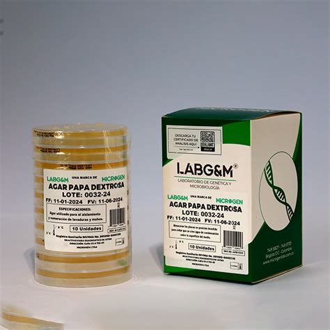 Agar Papa Dextrosa Microgen Ltda