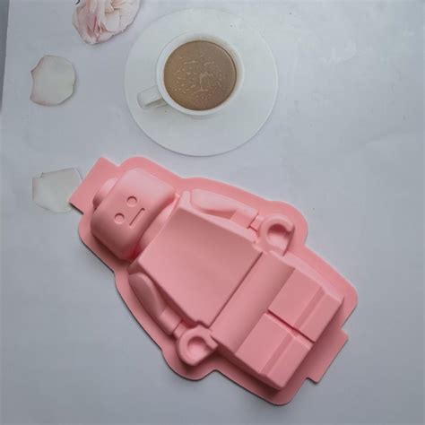 Super Big Robot Cake Mold Diy Fondant Cake Tools Silicone Mold Ice Mold