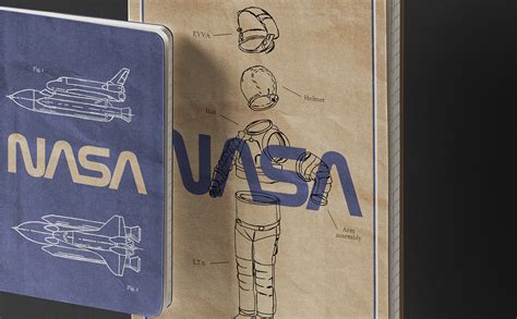 70s Nasa Notebook On Behance