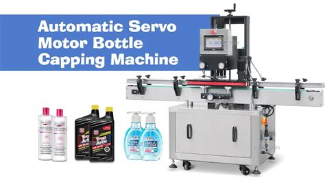 How To Use Zs Xg S Automatic Servo Motor Bottle Capping Machine Youtube