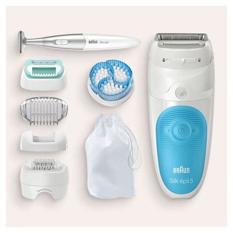 Braun Epilierer Silk Pil Sensosmarttm In Wei Blau St