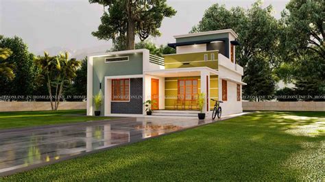 Small one storey home design with cute exterior design : r/homezonline