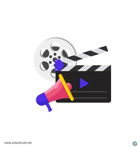 영화 일러스트 Ai 다운로드 Download Movie Vector Illustration 어반브러시