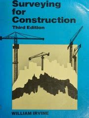 Surveying for construction : Irvine, William : Free Download, Borrow ...