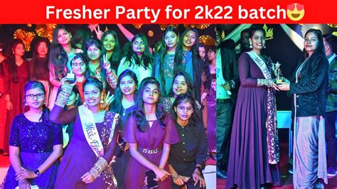 Fresher Party In Gec Banka Welcome Party 2k22 🎉 Youtube