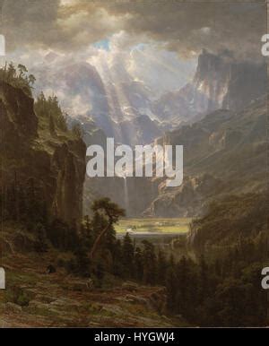 The Rocky Mountains Lander S Peak Albert Bierstadt American