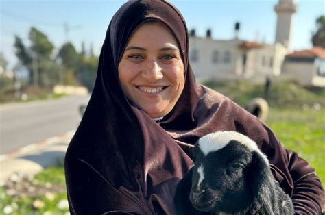 The Palestinian Woman Shepherd Of Deir Ghassna Anera