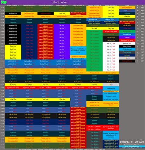 Disney Schedule Thread and Archive: Photo