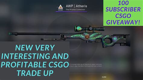 CSGO 100 SUB GIVEAWAY AND MOST INTERESTING And PROFITABLE CSGO TRADE UP